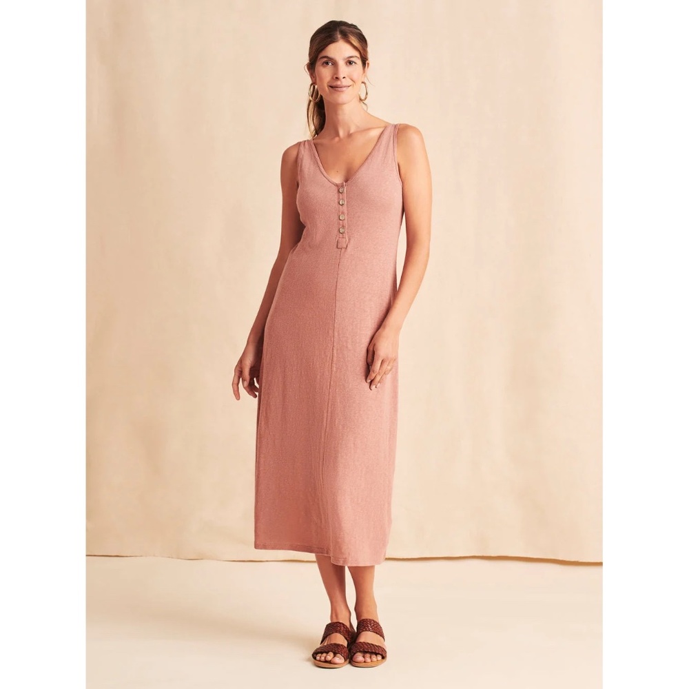 Faherty Cliffside Dress in Cedar Wood size XS - NWOT